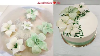 Цветы из шоколада | Шоколадный декор | Chocolate flowers | LoveCookingRu