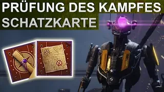 Destiny 2: Werner Schatzkarten: Prüfung des Kampfes (Deutsch/German)