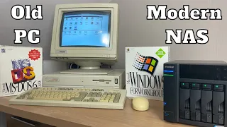 1993 PC using 2023 Asustor NAS