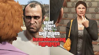 GTA 5 - The Most Heartbreaking Moments! (TOP 5)