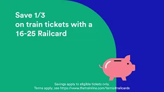 Digital 16-25 Railcard from Trainline