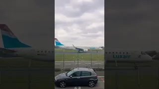 Luxair E190 Taxiing On A Cloudy Day☁️*Beautiful*✈️