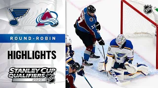 NHL Highlights | Blues @ Avalanche, Round-Robin - Aug. 2, 2020