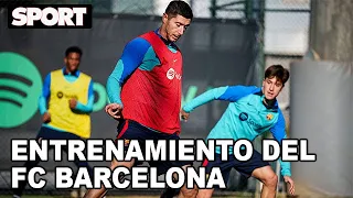 💪 El FC BARCELONA sigue preparando el DERBI ante el ESPANYOL