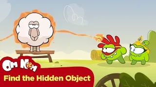 Find the Hidden Object - Om Nom Stories: UFO (Cut the Rope)