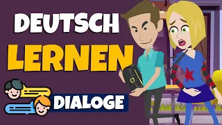 Real life German conversation | Train your listening comprehension skills! B1- B2