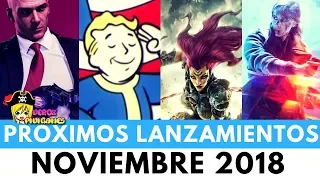 PROXIMOS JUEGOS PARA NOVIEMBRE 2018 (PC, PS4 XboxOne)