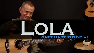Lola The Kinks guitar lesson tutorial