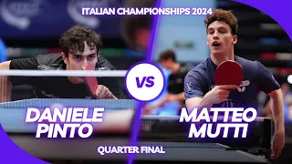 Pinto Daniele vs Mutti Matteo | Italian Championships 2024 Quarter Final