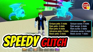 How to do the glitch faster? How about using Rare Pets? 🚀🤔 | Roblox Muscle Legends