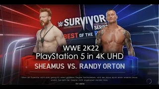 WWE 2K22 - Sheamus vs Randy Orton - PS5Share 4K UHD