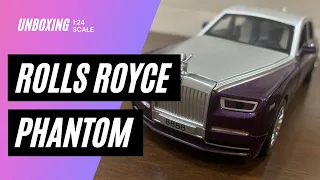 Unboxing Rolls Royce Phantom 1:24 Scale