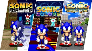 The Modern Sonic Boost Trilogy recreated in Sonic Robo Blast 2