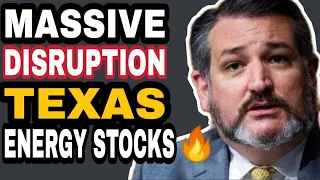 THIS WILL CHANGE EVERTHING!! STOCKS TO BUY NOW? MASSIVE DISRUPTON COMING FOR TEXAS!! ENEGRY STOCKS