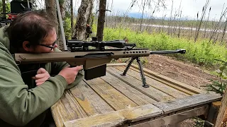 Firing the Barrett M82A1