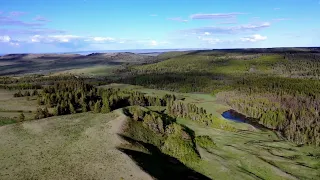 Diluvio Universal. Geomorfología. La Superficie de Aplanación de Cypress Hills, Canadá