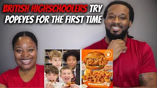 🇬🇧 LOUISIANA NATIVES REACT "British High Schoolers Try Popeyes For The First Time"