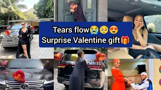 Congratulations🎉 Regina Daniels billionaire hubby Ned Nwoko Surprise with valentine gift 200m car