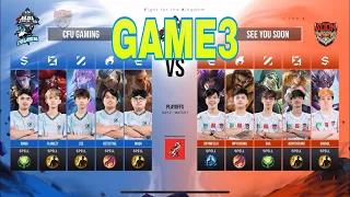 Game3:See You soon Vs CFU Gaming -ការប្រកួត MPL KH វគ្គ PlayOFF | MLBB | ​@zearagaming7848