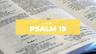 Psalm 19 [Audio Complete Jewish Bible]