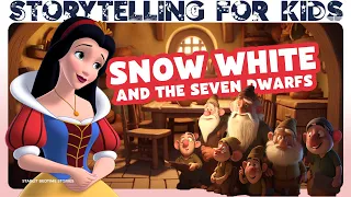 Snow White and the Seven Dwarfs | Full Story | Princess Bedtime Stories with Calming Music