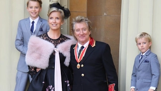 Penny Lancaster says husband Rod Stewart is like her third child '