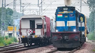 Surreal Music Of Alco Chugging With Intermittent Smoke Indian Railways