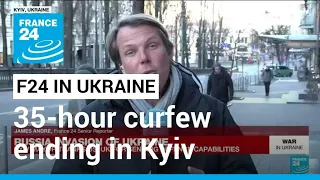 War in Ukraine: Kyiv emerges from a 35-hour curfew • FRANCE 24 English