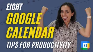 8 Google Calendar Tips For Productivity 📅 | Lifehack Method