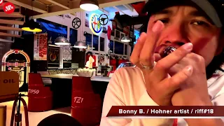 Blues & Fun TV 2024 - Bonny B  Hohner artist - Tuto no talk - riff#18