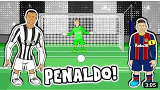 ⚽PENALDO⚽ Barcelona 0-3 Juventus (442oons Parody)