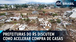 Relatório indica que mais de 100 mil casas foram destruídas no RS - SBT Brasil (18/05/24)