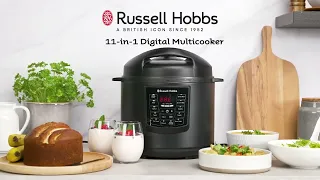 Cook A Wide Variety Of Meals With The Russell Hobbs 11-in1 Digital Multi Cooker  | The Good Guys