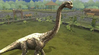 Creando al Braquiosaurus el dinosaurios más grande de mi parque