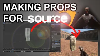 Making Props for Source Engine in 6 Minutes (Blender)