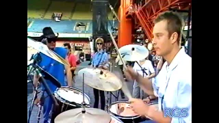 Johnny & David Hallyday - Oh ma jolie Sarah ! (répétitions Parc des Princes 1993).