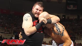 Cesaro vs. Kevin Owens: Raw, July 11, 2016