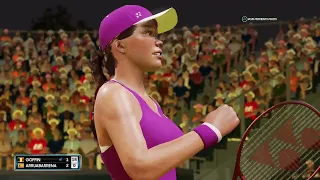 AO Tennis 2 #54 : Justine Goffin vs Lara Arruabarrena.