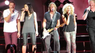 Keith Urban "You Gonna Fly" (feat. Little Big Town) Live @ The Cruzan Amphitheater