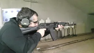 AK74 full auto/ АК74 стрельба очередями