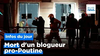 Mort d'un blogueur pro-Poutine et plus