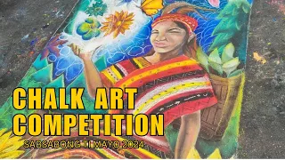 2024 CHALK ART COMPETITION #baguiotourismcouncil #breathecreativitybreathebaguio #chalk #artist