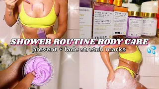 Shower Routine to Fade Stretch Marks 2022 | with Truly Beauty!