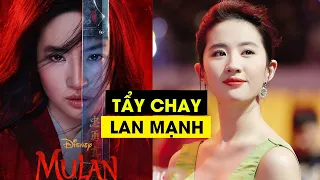 Làn sóng tẩy chay Lưu Diệc Phi và Hoa mộc lan lan mạnh