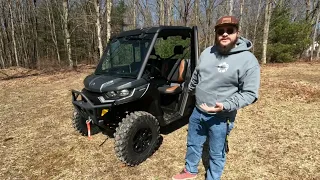 Brand New 2024 CAN-AM DEFENDER LIMITED HD10 GRAY for sale in Rockton, PA!