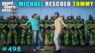 Michael Rescued Tommy from Kidnappers | Gta V Gameplay