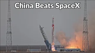 China Launched World's First Methane-Fueled Rocket Zhuque-2 Into Earth Orbit Beating SpaceX