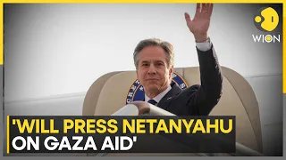 Antony Blinken to meet Israeli PM Benjamin Netanyahu to push for Gaza truce | WION News