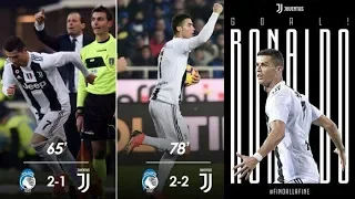 Cristiano Ronaldo The Best Crazy Game Play with JUventus VS Atlanta