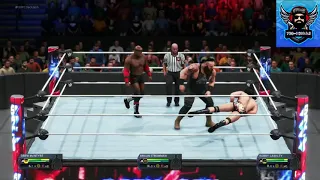 WWE BACKLASH 2021 2K20 GAME PLAY  Braun strowman vs Bobby lashley vs drew mclntyre